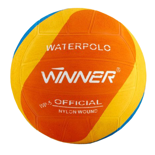Мяч для водного поло Winner WP-5 Swirl blue-orange